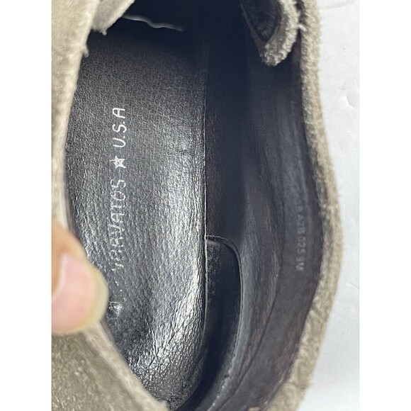 John Varvatos USA Men\'s Suede Chukka Boots Size 9M Gray Brown Desert Boot Hand main image 12